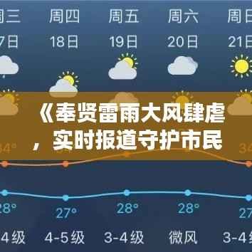 《奉贤雷雨大风肆虐,实时报道守护市民安全》