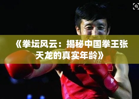 《拳坛风云:揭秘中国拳王张天龙的真实年龄》