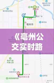 《亳州公交实时路线图全新上线，出行更便捷！》