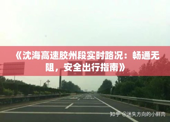 《沈海高速胶州段实时路况:畅通无阻,安全出行指南》
