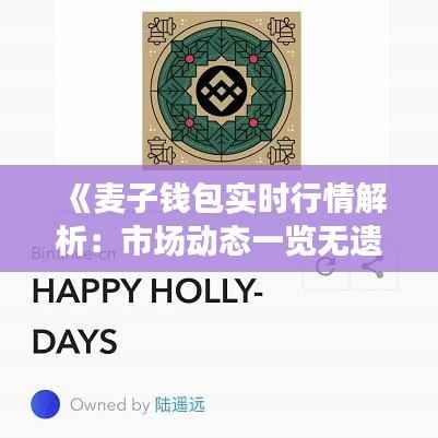 《麦子钱包实时行情解析:市场动态一览无遗》