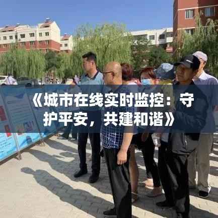 《城市在线实时监控:守护平安,共建和谐》