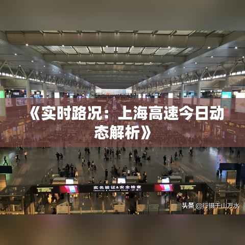 《实时路况:上海高速今日动态解析》