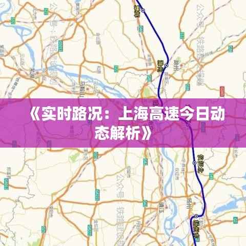 《实时路况:上海高速今日动态解析》