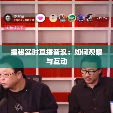 揭秘实时直播音浪：如何观察与互动