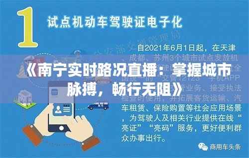 《南宁实时路况直播：掌握城市脉搏，畅行无阻》