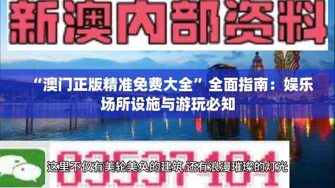 “澳门正版精准免费大全”全面指南:娱乐场所设施与游玩必知