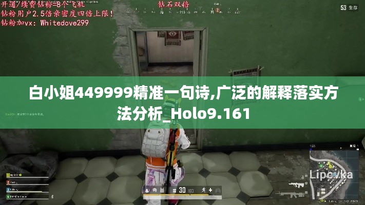白小姐449999精准一句诗,广泛的解释落实方法分析_Holo9.161