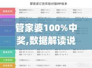 管家婆100%中奖,数据解读说明_Tablet10.964