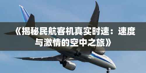 《揭秘民航客机真实时速:速度与激情的空中之旅》