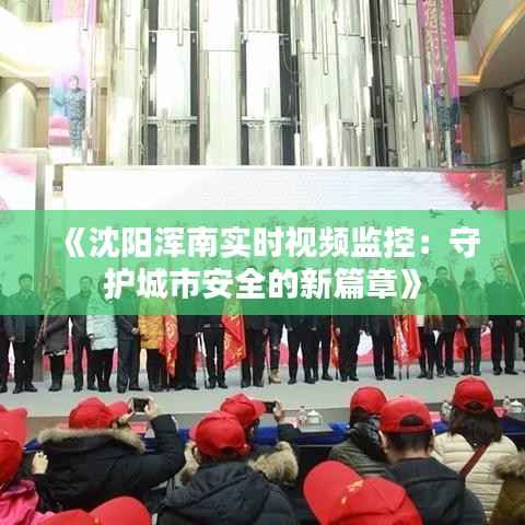 《沈阳浑南实时视频监控:守护城市安全的新篇章》