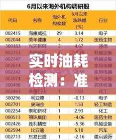 实时油耗检测:准确度揭秘与影响因素分析