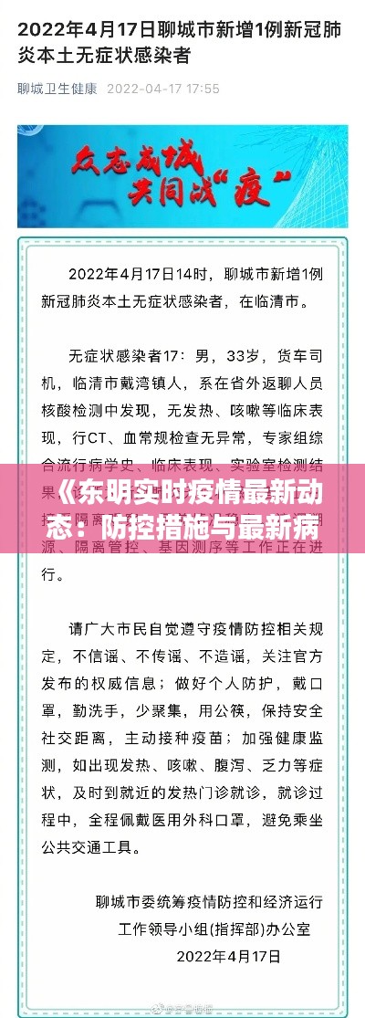 《东明实时疫情最新动态:防控措施与最新病例解析》