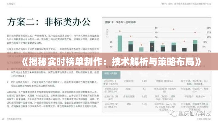 《揭秘实时榜单制作:技术解析与策略布局》