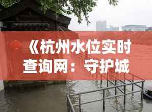 《杭州水位实时查询网：守护城市安澜的智慧之窗》