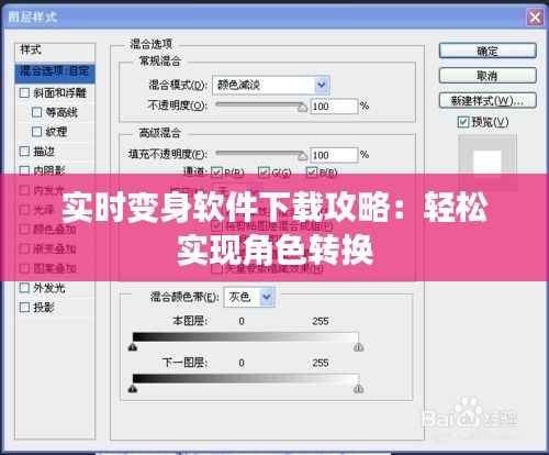 实时变身软件下载攻略：轻松实现角色转换