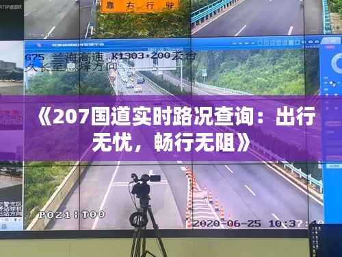 《207国道实时路况查询:出行无忧,畅行无阻》