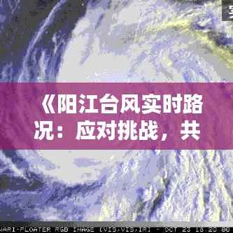《阳江台风实时路况:应对挑战,共渡难关》