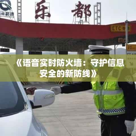 《语音实时防火墙:守护信息安全的新防线》
