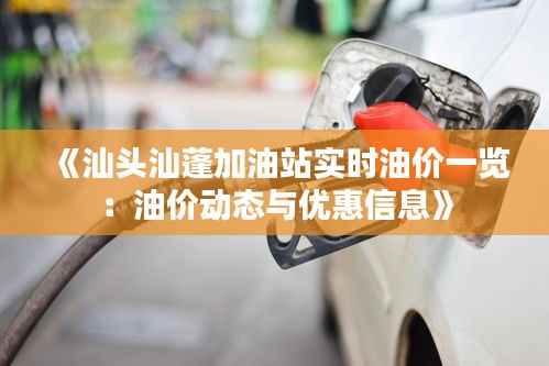 《汕头汕蓬加油站实时油价一览:油价动态与优惠信息》