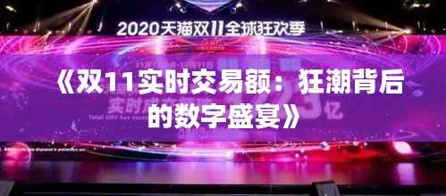 《双11实时交易额：狂潮背后的数字盛宴》