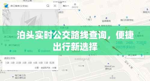 泊头实时公交路线查询,便捷出行新选择