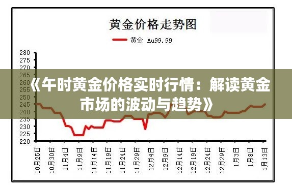 《午时黄金价格实时行情：解读黄金市场的波动与趋势》