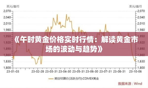 《午时黄金价格实时行情:解读黄金市场的波动与趋势》