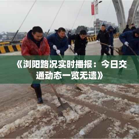 《浏阳路况实时播报:今日交通动态一览无遗》
