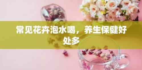 常见花卉泡水喝,养生保健好处多