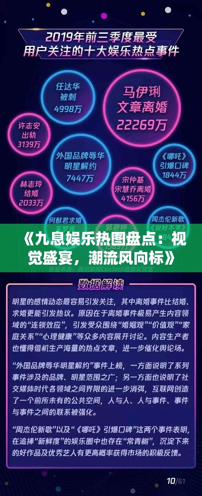 《九息娱乐热图盘点:视觉盛宴,潮流风向标》