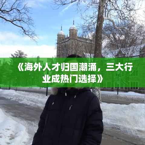 《海外人才归国潮涌，三大行业成热门选择》