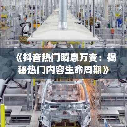 《抖音热门瞬息万变：揭秘热门内容生命周期》
