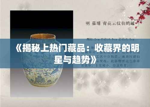 《揭秘上热门藏品:收藏界的明星与趋势》
