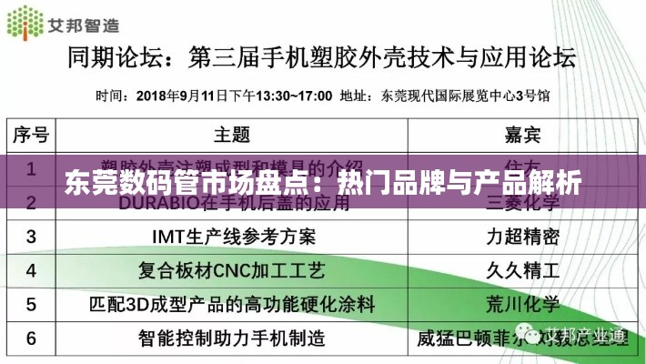 东莞数码管市场盘点:热门品牌与产品解析