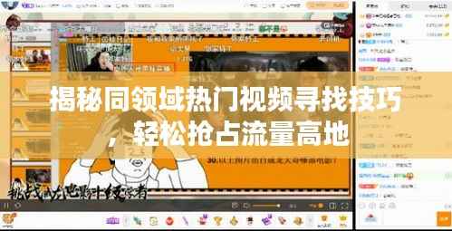 揭秘同领域热门视频寻找技巧,轻松抢占流量高地