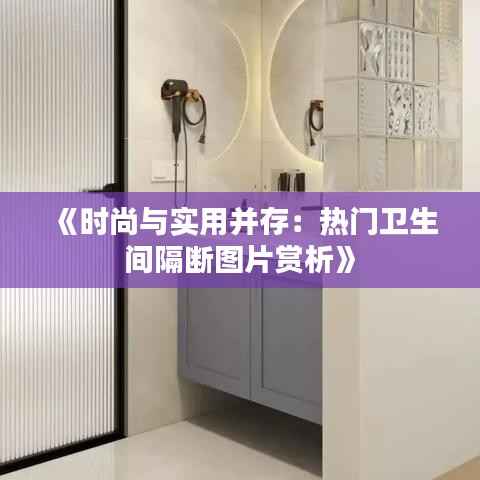 《时尚与实用并存:热门卫生间隔断图片赏析》