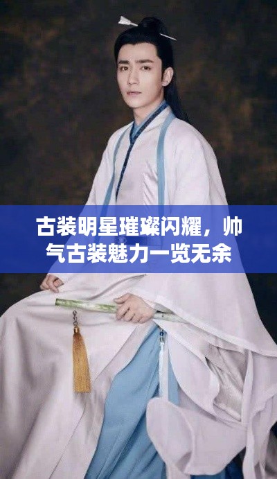 古装明星璀璨闪耀,帅气古装魅力一览无余