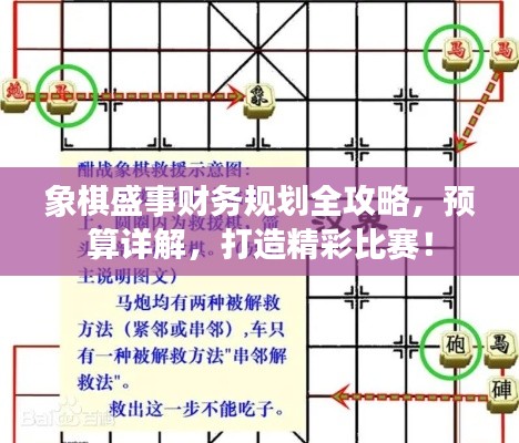 象棋盛事财务规划全攻略,预算详解,打造精彩比赛!