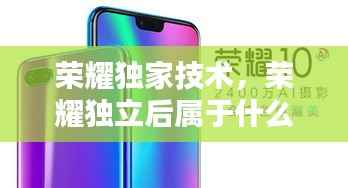 荣耀独家技术,荣耀独立后属于什么公司