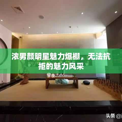 浓男颜明星魅力爆棚,无法抗拒的魅力风采