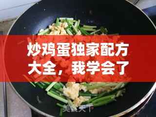 炒鸡蛋独家配方大全,我学会了炒鸡蛋的做法