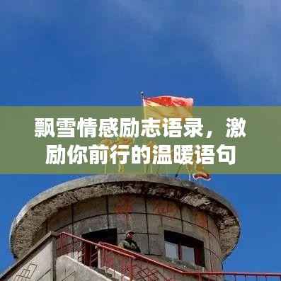 飘雪情感励志语录,激励你前行的温暖语句