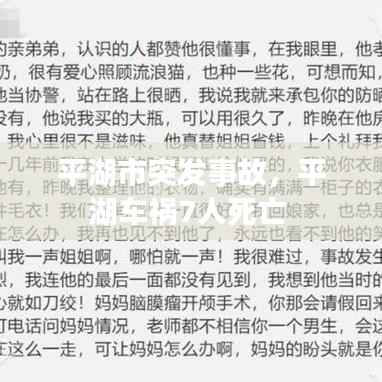 平湖市突发事故,平湖车祸7人死亡