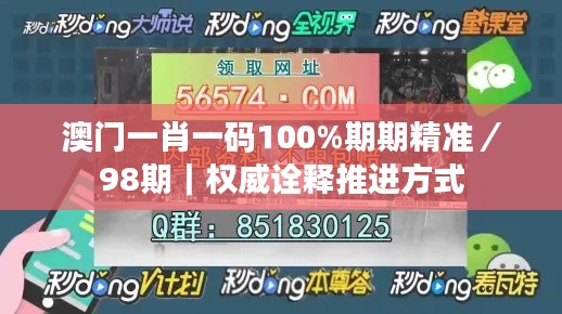 澳门一肖一码100%期期精准/98期|权威诠释推进方式