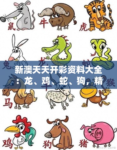 新澳天天开彩资料大全:龙、鸡、蛇、狗,精选资料