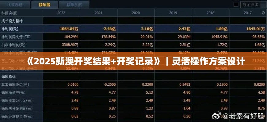 《2025新澳开奖结果+开奖记录》|灵活操作方案设计
