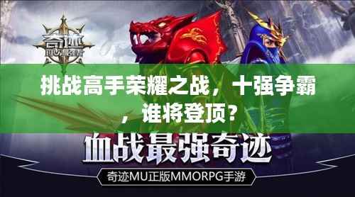 挑战高手荣耀之战，十强争霸，谁将登顶？