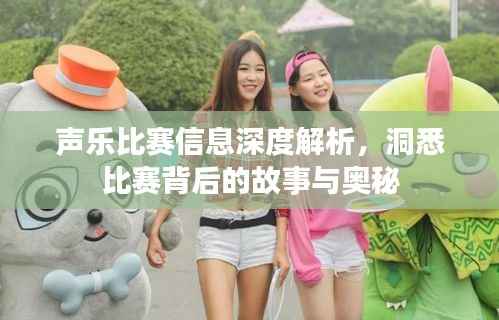 声乐比赛信息深度解析,洞悉比赛背后的故事与奥秘