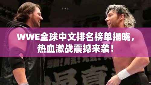 WWE全球中文排名榜单揭晓,热血激战震撼来袭!